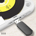 Tragbarer CD-Player mit Bluetooth 5.3, wiederaufladbarem Akku und 3,5-mm Anschluss 8