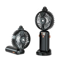 Tragbarer Mini Ventilator mit Nebelfunktion, USB-Ladeanschluss, Handventilator für Unterwegs 6