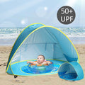 UV-Schutz-Strandzelt mit integriertem Baby-Planschbecken – Schattenplitsch 2
