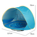 UV-Schutz-Strandzelt mit integriertem Baby-Planschbecken – Schattenplitsch 6