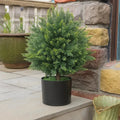 UV-beständiger Kunst-Zedernbaum 45 cm für Garten, Terrasse und Eingang 0
