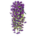 UV-bestendige kunstmatige ochtendglorie bloem hangende decoratie 5
