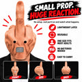 Uncanny Smile Reaction Mask – Halloween Prank & Party Mask 0
