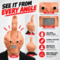 Uncanny Smile Reaction Mask – Halloween Prank & Party Mask 1