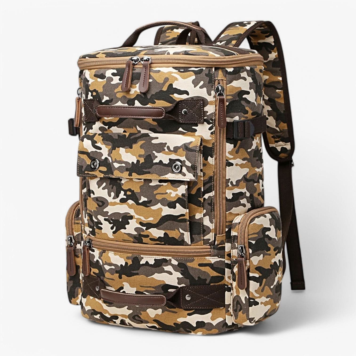VINTAGECANVAS Rucksack – Stilvoll & funktional mit Laptopfach für Alltag & Abenteuer 7