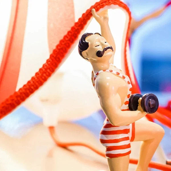Vintage Circus Table Lamp - Carnovolt 3
