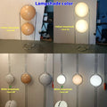 Stehlampe mit Kugel