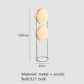 Stehlampe mit Kugel