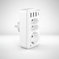 WLAN Steckdose mit Kamera, USB-Ladefunktion und 64 GB Speicherkarte, App-Steuerung 1
