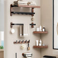 Wall-mounted wooden towel rack - Rackhaven 4