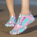 Wasserschuhe Damen – Atmungsaktive Barfuß Schwimmschuhe mit Rutschfester Gummisohle für Strand und Outdoor 2