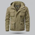 Waterdichte jas in militaire stijl voor heren 1