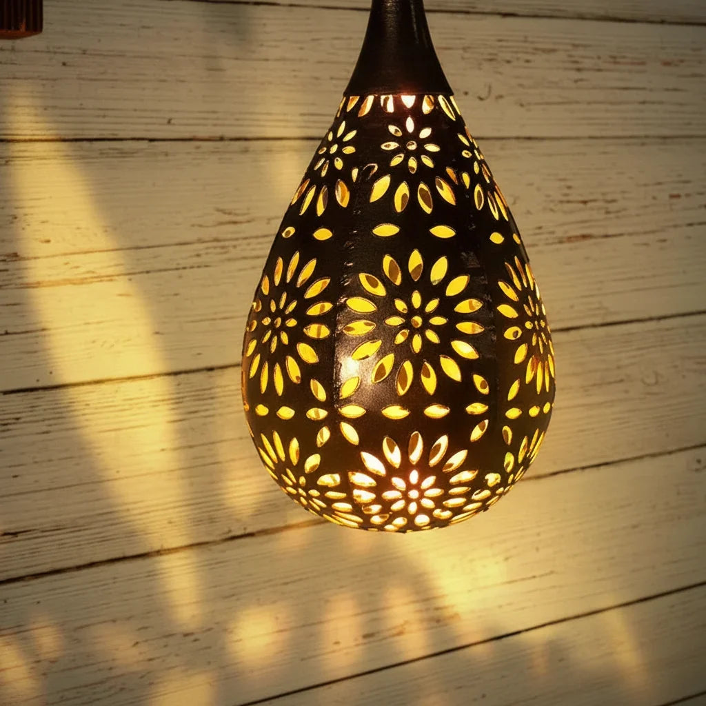 Weatherproof Hanging Outdoor Light - SunGlow 2