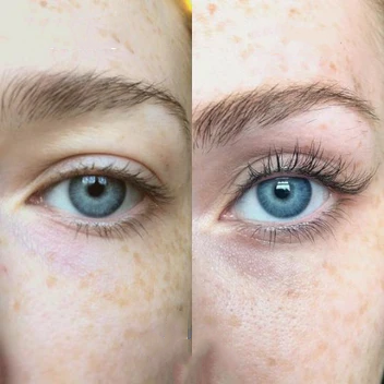 Wimpern-Serum für längere & vollere Wimpern | Mit Peptiden, Biotin & Panthenol | Vegan, paraben- & duftstofffrei, präziser Pinsel 3