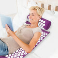 Yoga-Massagekissen Lila für Nacken-, Rücken- und Fußmassage, ergonomisch und komfortabel 1