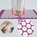 Yoga-Massagekissen Lila für Nacken-, Rücken- und Fußmassage, ergonomisch und komfortabel 2