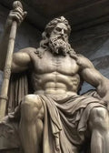 Zeus-Poster schwarz-weiß – Odyssee-Poster als Wanddekoration fürs Wohnzimmer 7