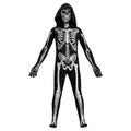 Zombie Skedel Jumpsuit Kinderen Halloween Kostuum 1