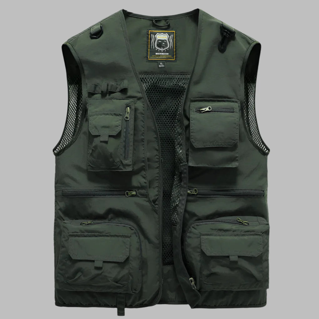 Zomervest met meerdere zakken 3
