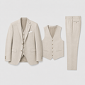 Zwart Heren Pak – Driedelig Slim-Fit met Blazer, Gilet en Pantalon voor Zakelijke Gelegenheden 1