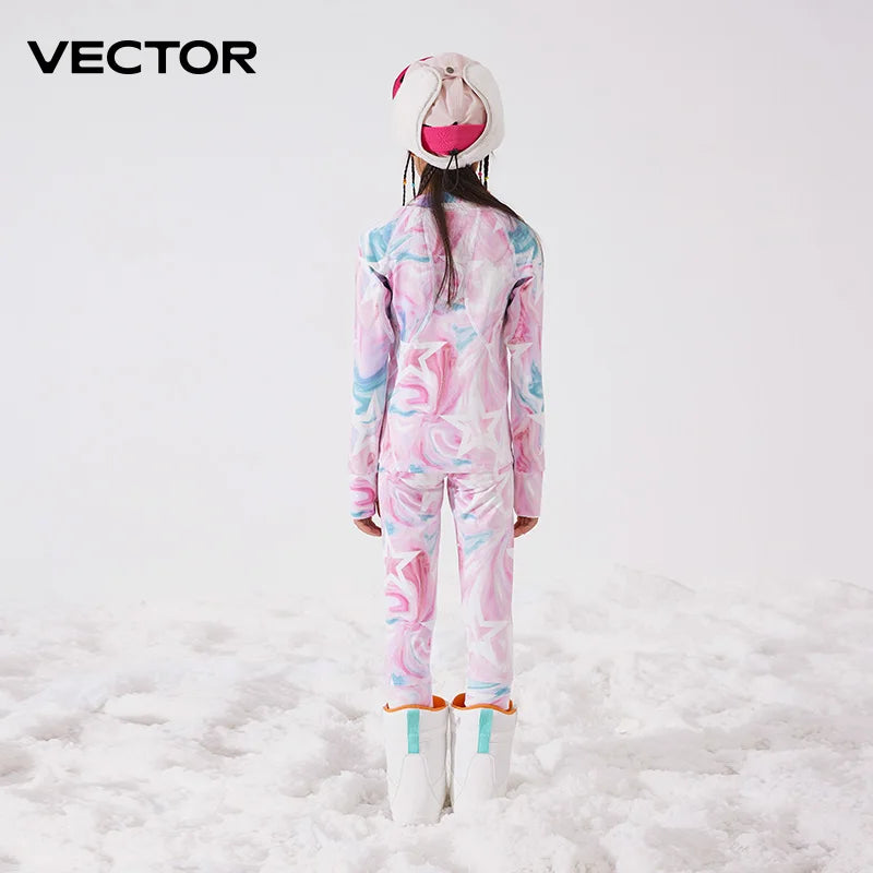 Ensemble de sous-vêtements thermiques pour enfants | Chaud et confortable par temps froid